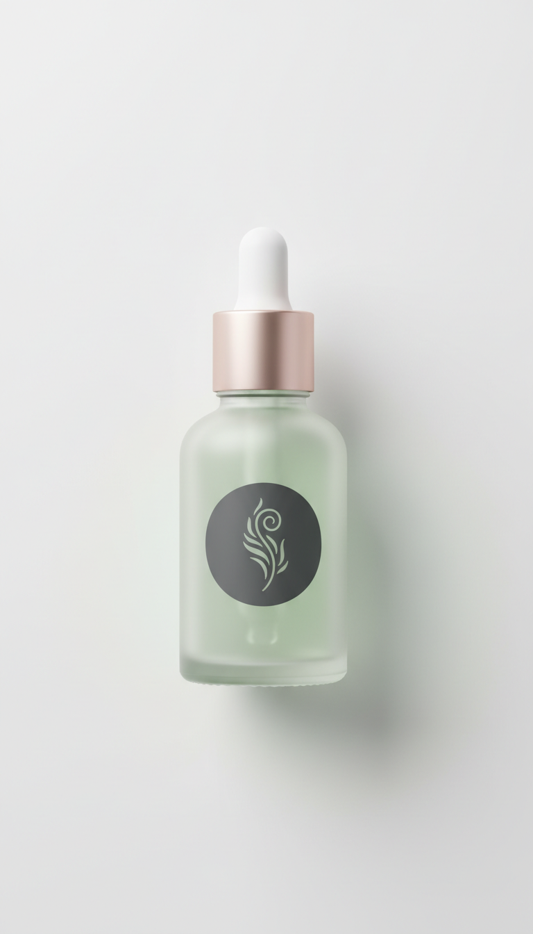 Calm Radiance Face Serum Bottle
